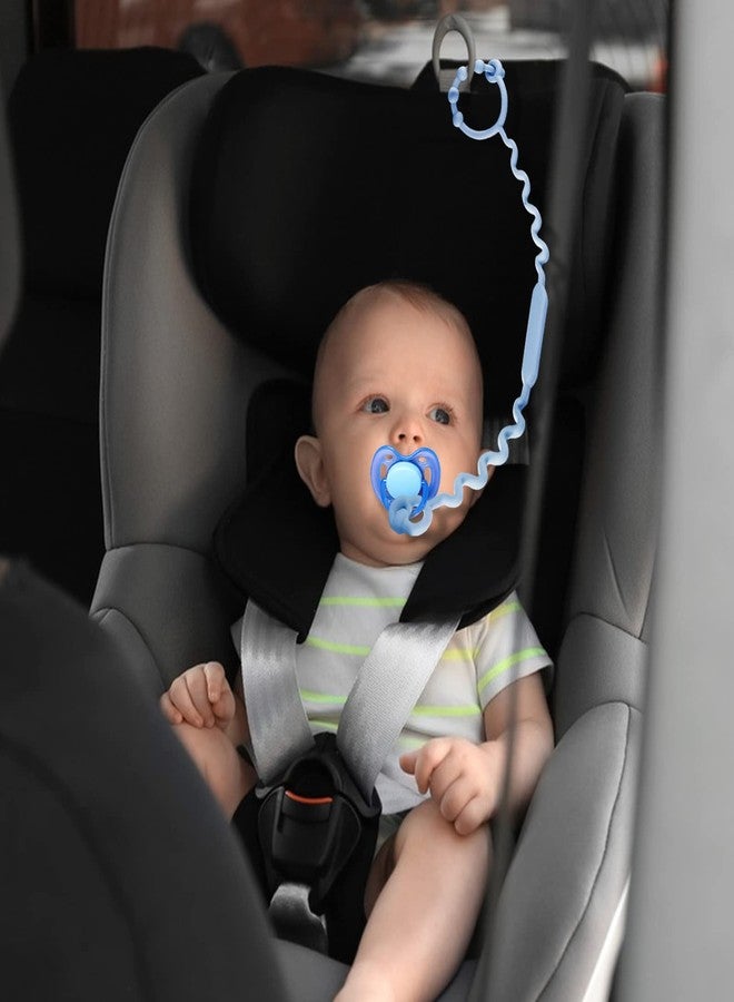 Yunaeduo Toy Straps for Baby, Silicone Toy Straps for Stroller, Toy Safety Straps for Toy, Sippy Cup Straps, Adjustable Toy Holder for Stroller, High Chair - BPA Free (Gray) - Image 5